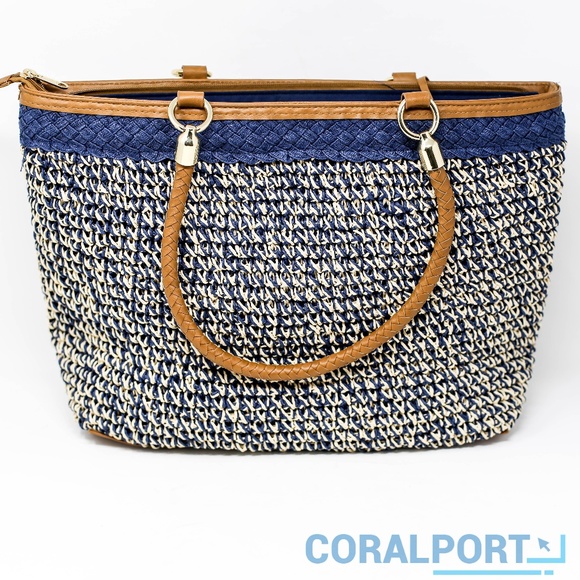 Giani Bernini Handbags - Giani Bernini Braided Woven Extra-Large Tote